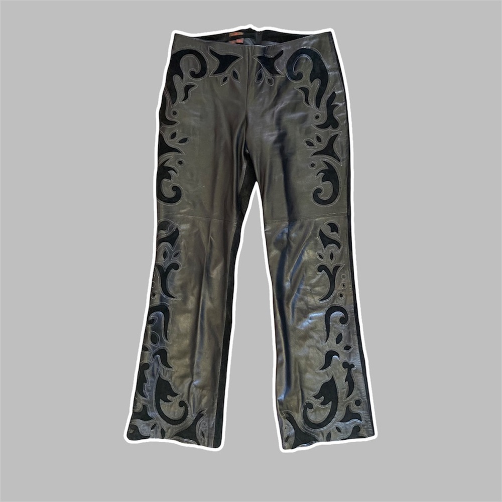 Danier cowgirl leather pants